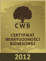 Certyfikat Wiarygodności Biznesowej